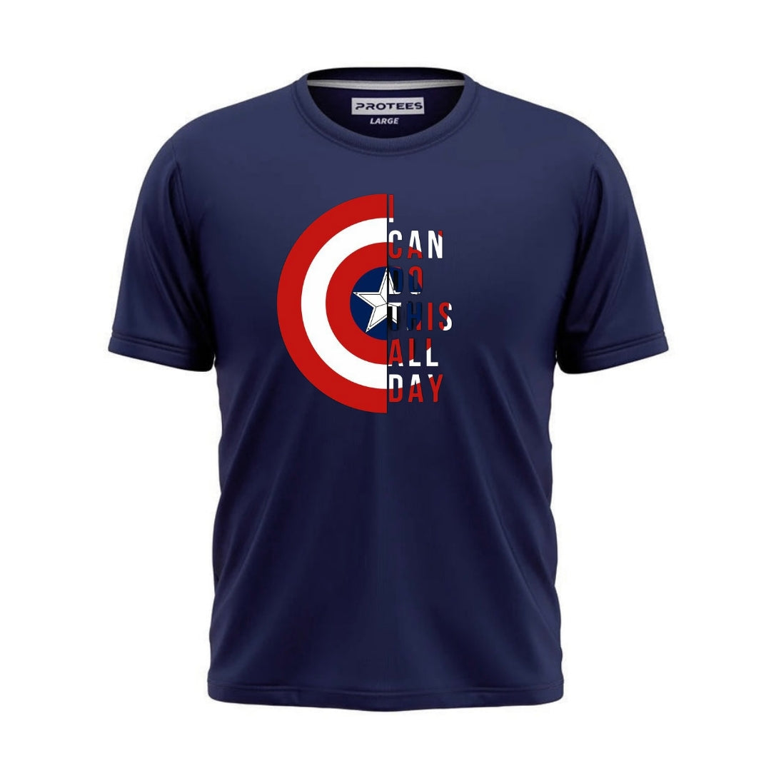 Captain America Can Do This All Day T-Shirt