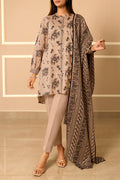 Unstitched Printed Lawn 3 Piece