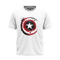 White Captain America T-Shirt